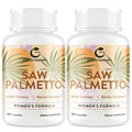 Saw Palmetto for Women Hair Loss - DHT Blocker with 5-in-1 Blend for Hair Growth, Skin & Nails, Urinary Wellness - Extra Strength Saw Palmetto Supplement - 180 Capsules