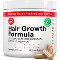 iRestore Hair Growth Supplement - Hair Loss Vitamins for Women and Men - Biotin Multivitamins & DHT Blocker to Reduce Hair Thinning - Hair Regrowth Pills - 30 Days Supply 90 Count (Pack of 1)