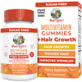 MaryRuth's Multivitamin + Hair Growth Gummies, Thicker Hair, 30 Servings